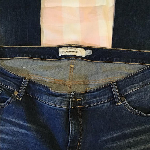 Torrid bootcut jeans denim plus 22 - Picture 6 of 9